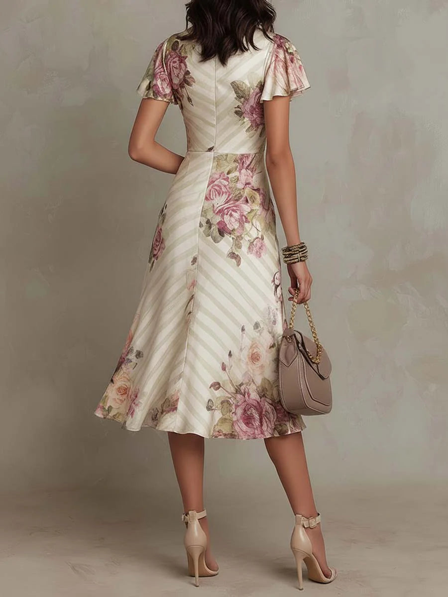 Jessa™ Elegant Midi Dress