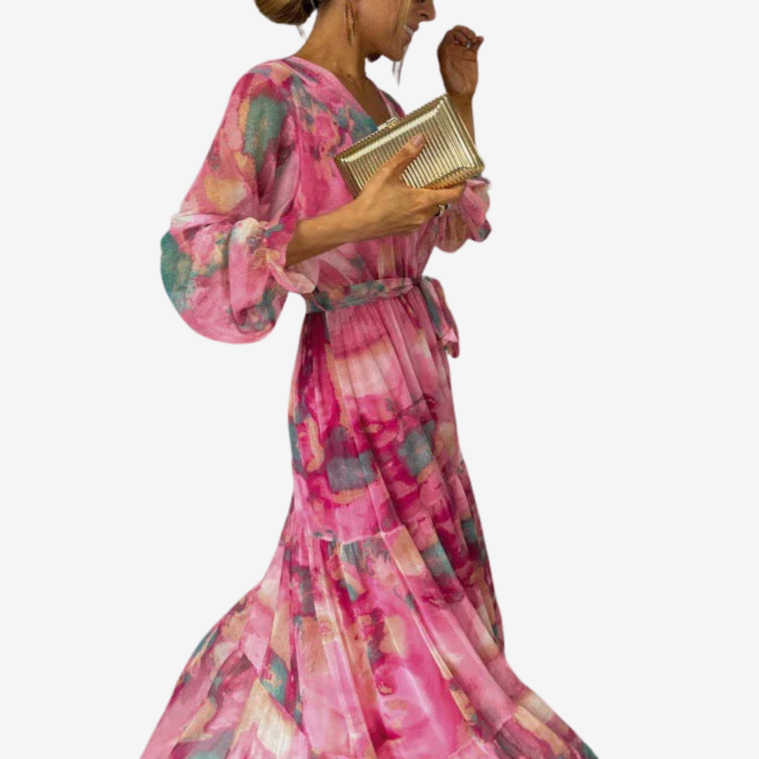 Sharrie™ Elegant Pink Dress