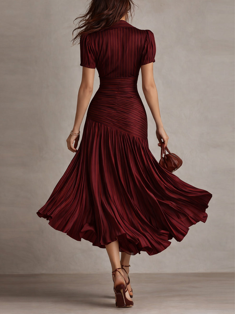 Heidi™ Retro Midi Dress