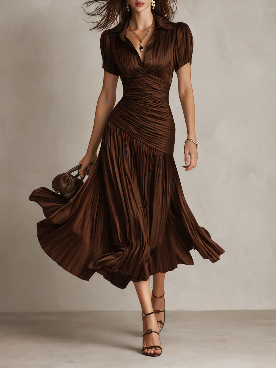 Heidi™ Retro Midi Dress