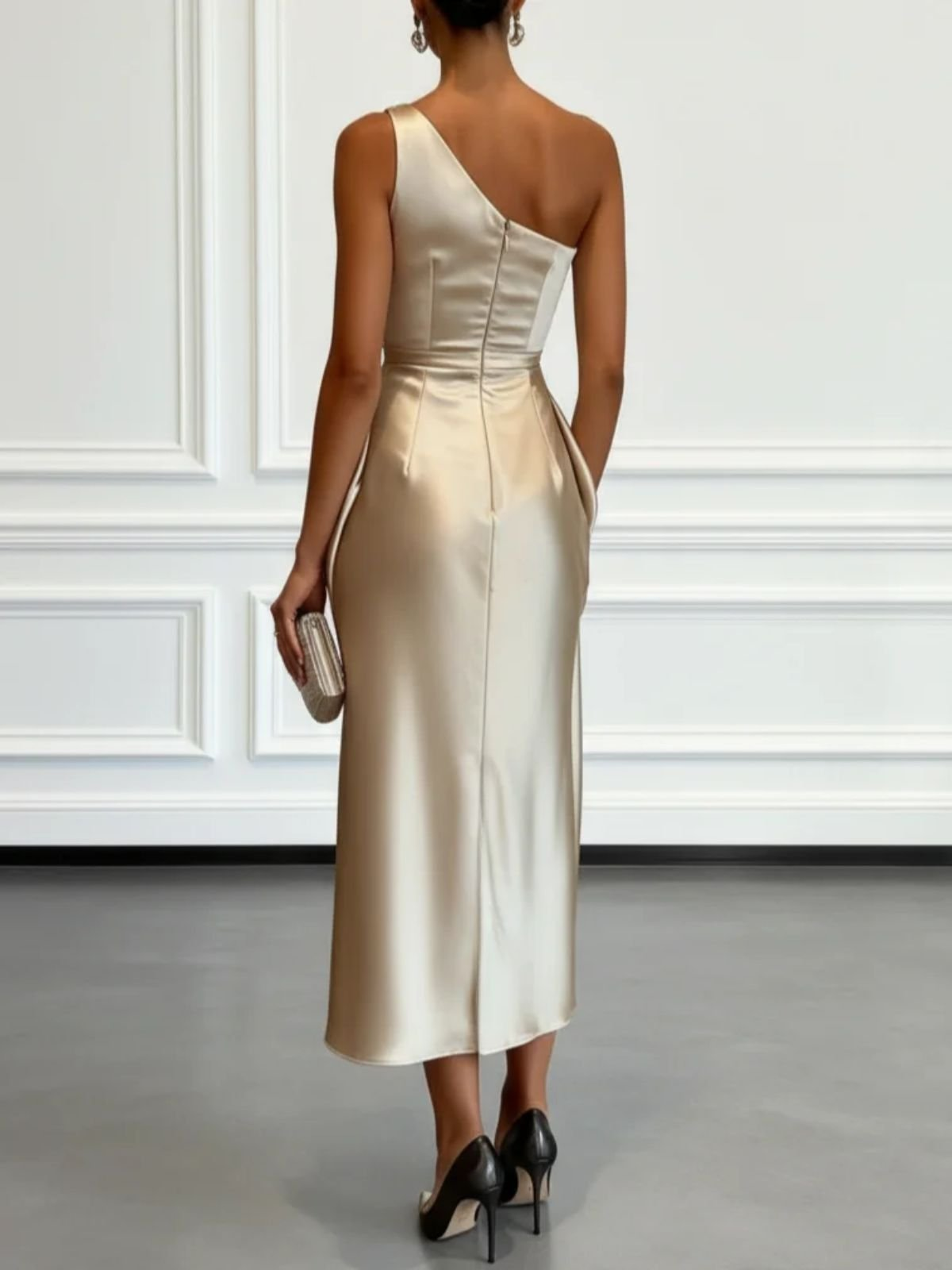 Rosemarie™ Elegant Midi Dress