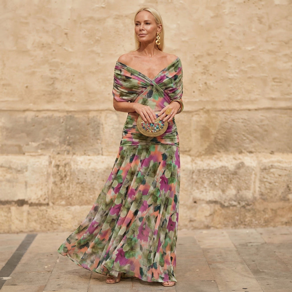 Cristy™ Elegant Floral Dress