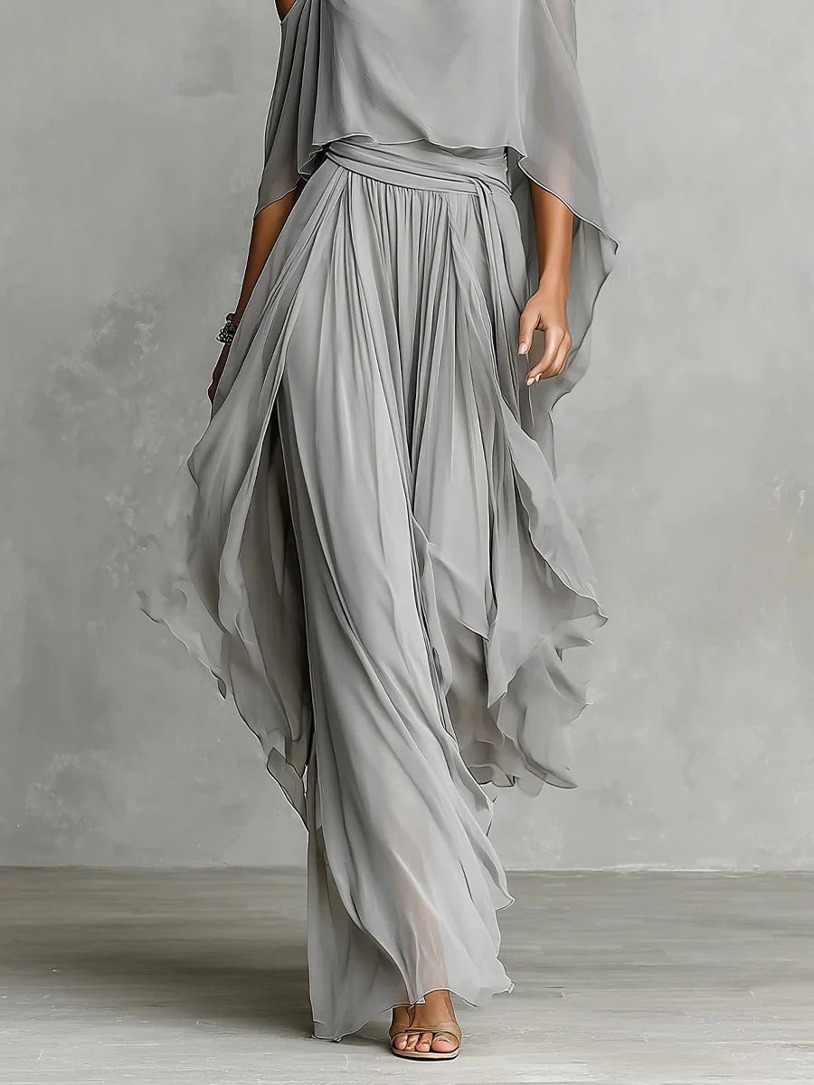 Ivah™ Off-Shoulder Flowy Set