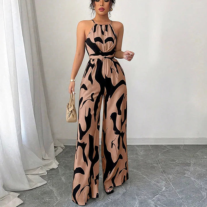 Jillanne™ Elegant Backless Jumpsuit