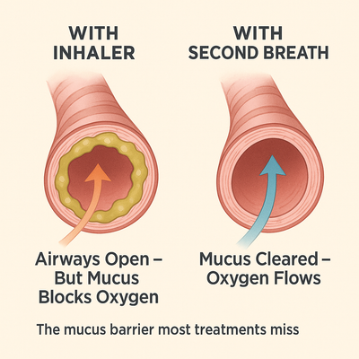 Auryve Mullein Drops - From 'Fighting for Breath' to Breathing Clearly — What Your Inhaler Can't Fix