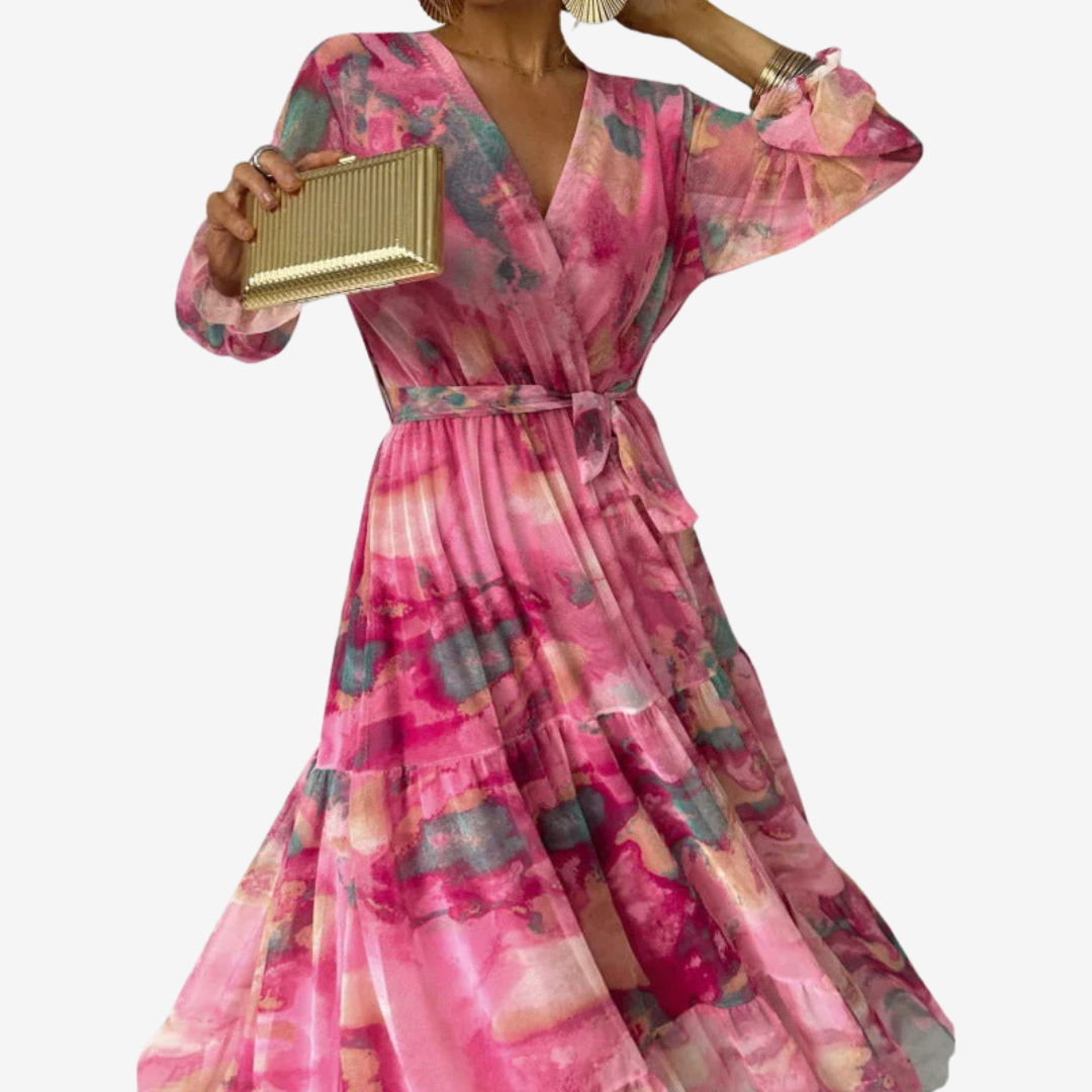 Sharrie™ Elegant Pink Dress