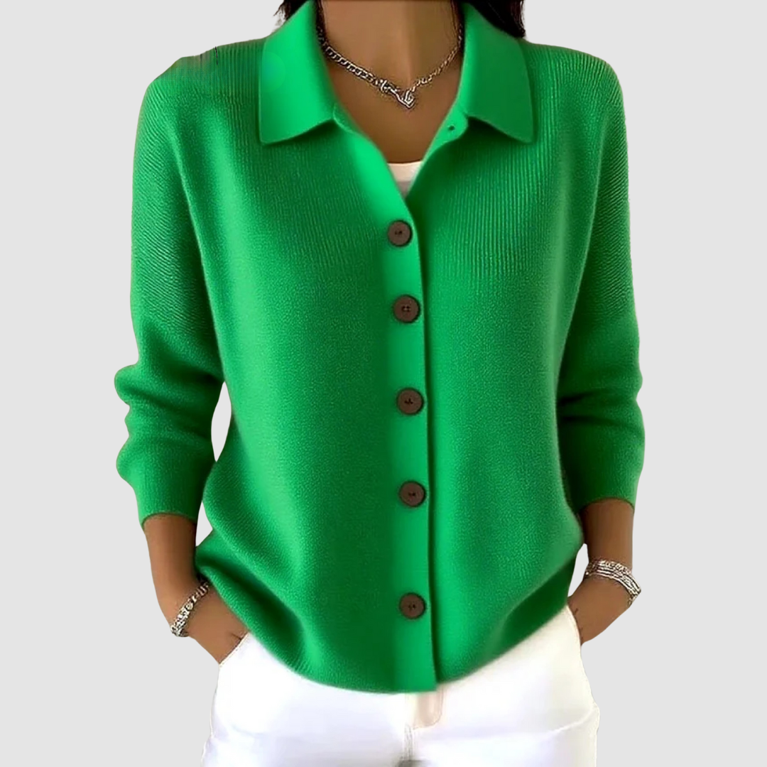 Riah™ Button-Up Knit Cardigan