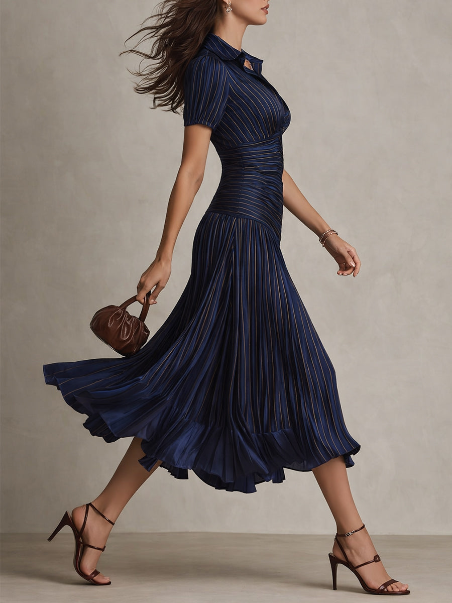 Heidi™ Retro Midi Dress