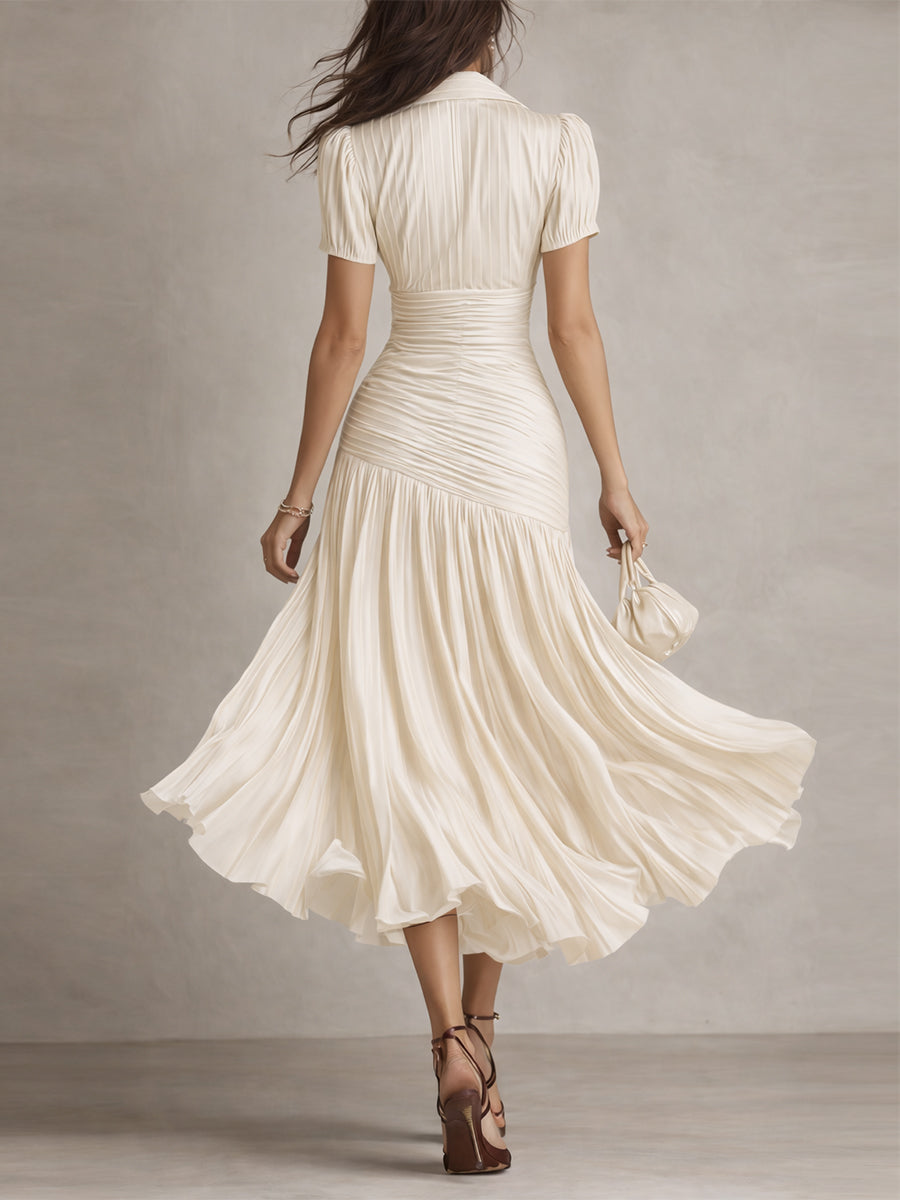 Heidi™ Retro Midi Dress