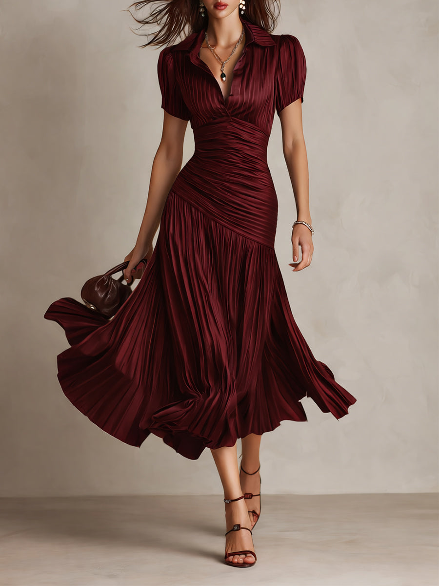 Heidi™ Retro Midi Dress