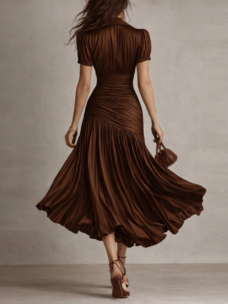 Heidi™ Retro Midi Dress