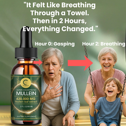 Auryve Mullein Drops - From 'Fighting for Breath' to Breathing Clearly — What Your Inhaler Can't Fix