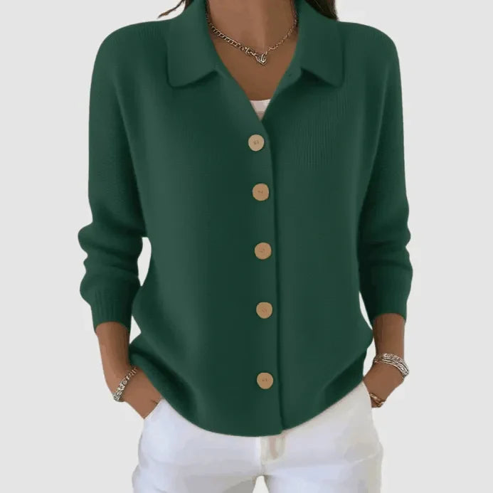 Riah™ Button-Up Knit Cardigan
