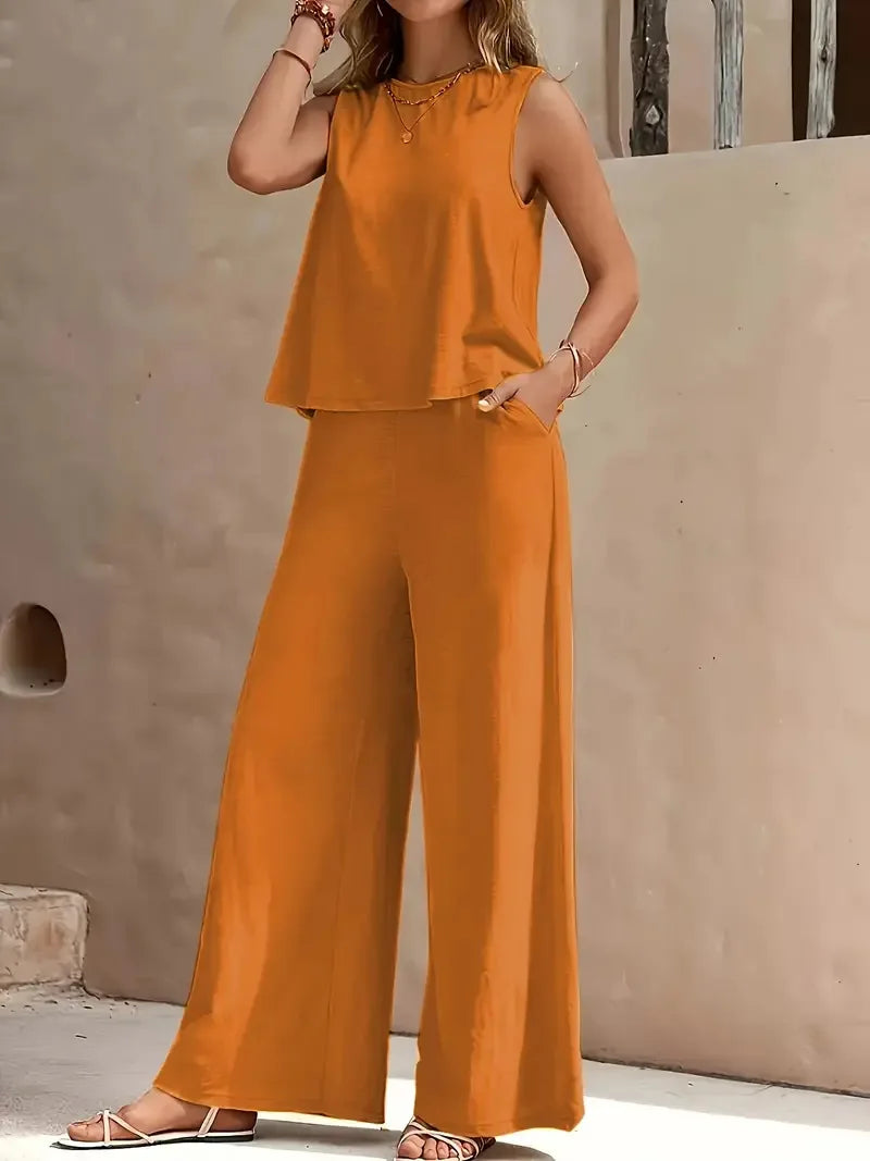 Danielle™ Sleeveless Two-Piece Set