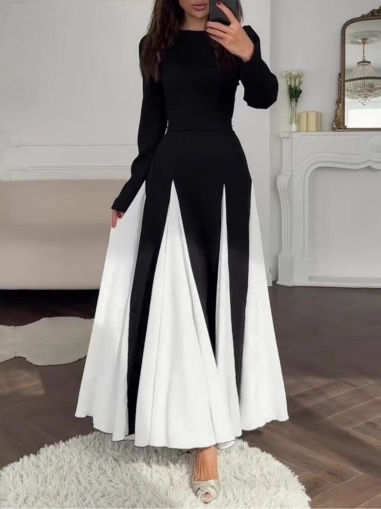 Celia™ Elegant Colorblock Dress