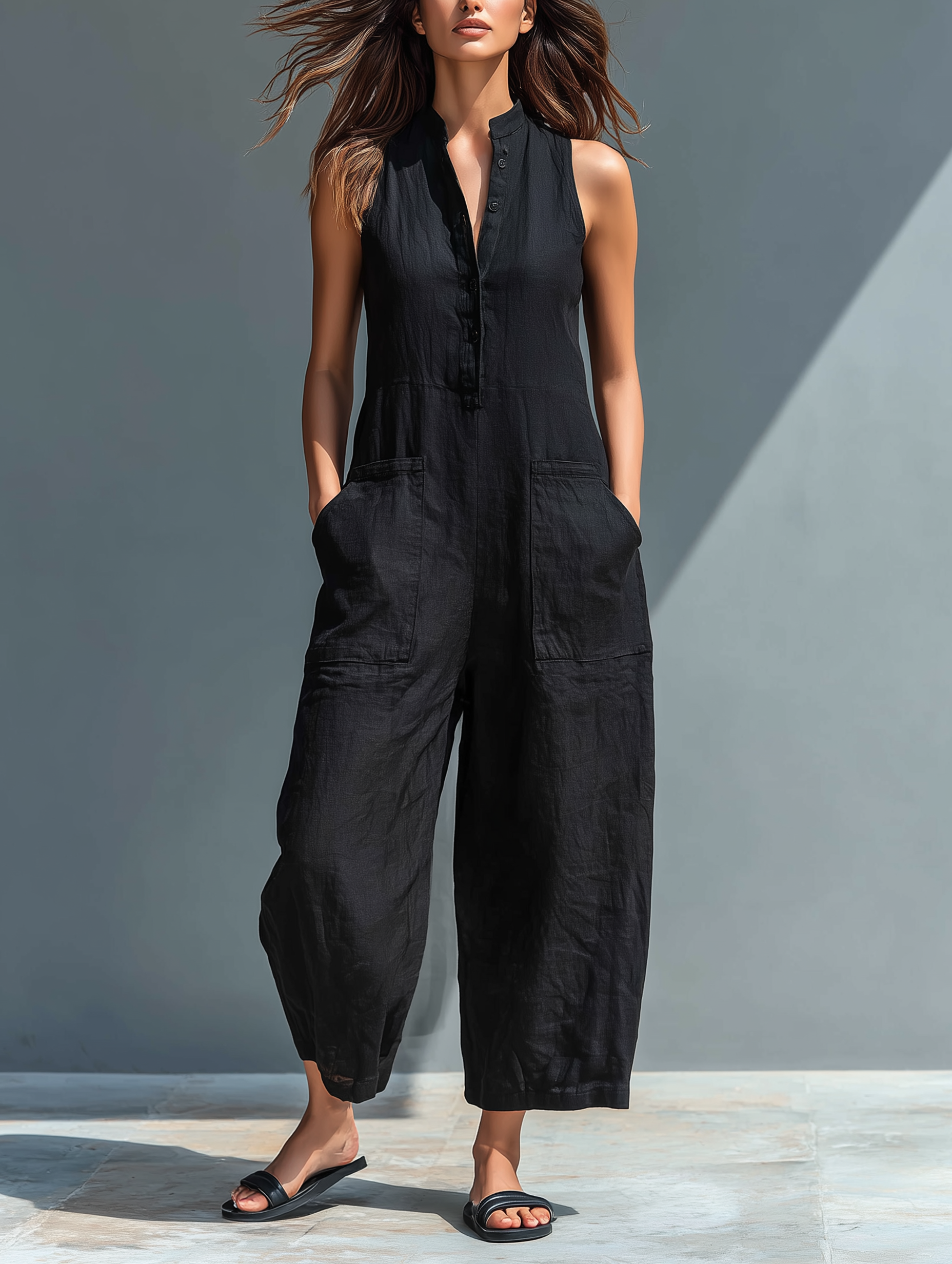 Lallie™ Elegant Sleeveless Jumpsuit