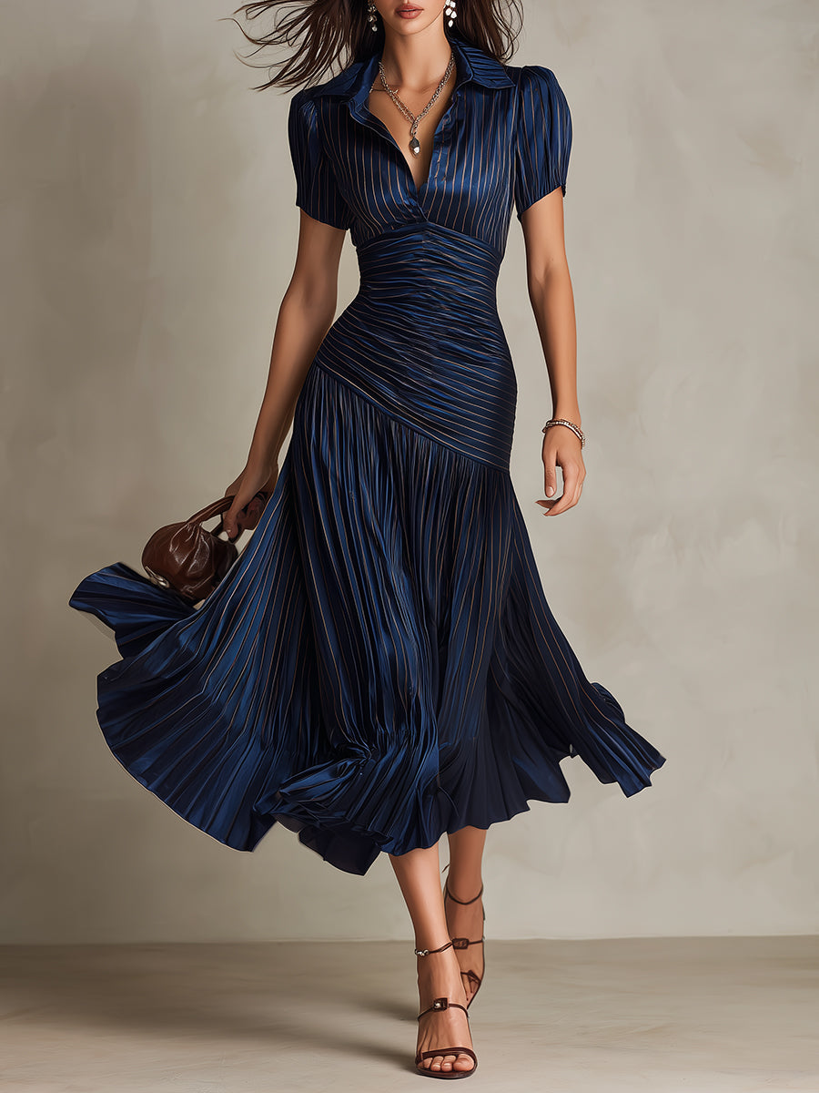 Heidi™ Retro Midi Dress