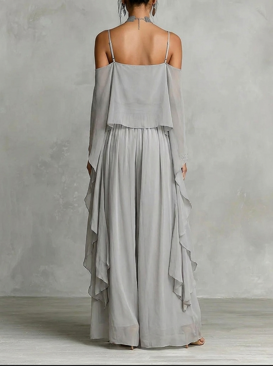 Ivah™ Off-Shoulder Flowy Set
